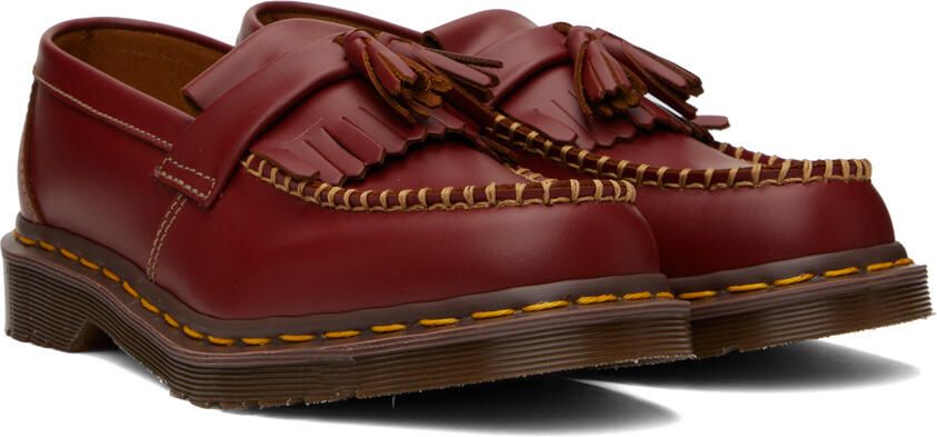 Dr. Martens Red Adrian Loafers - Picture 2