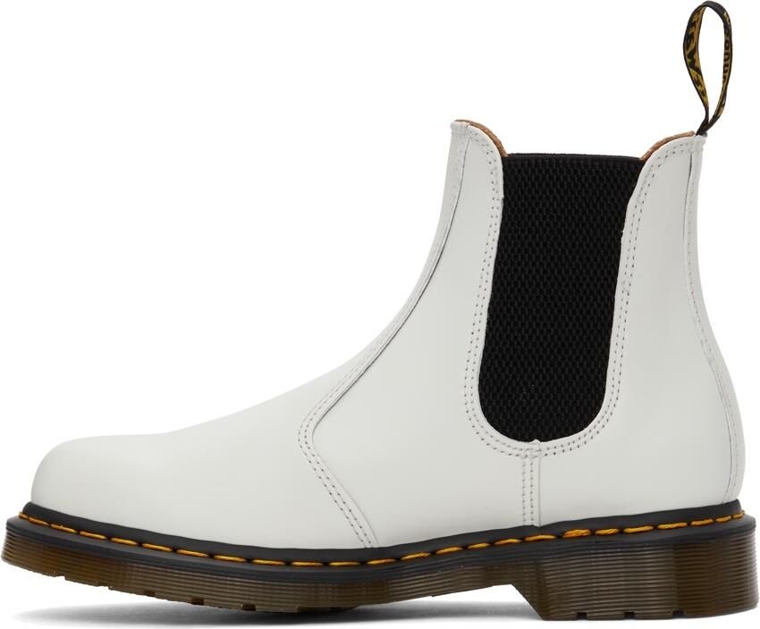 Dr. Martens White 2967 Chelsea Boots - Picture 3