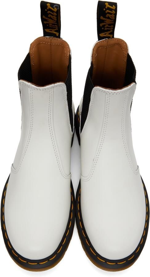 Dr. Martens White 2967 Chelsea Boots - Picture 4