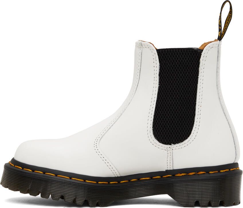 Dr. Martens White 2976 Bex Boots - Picture 3