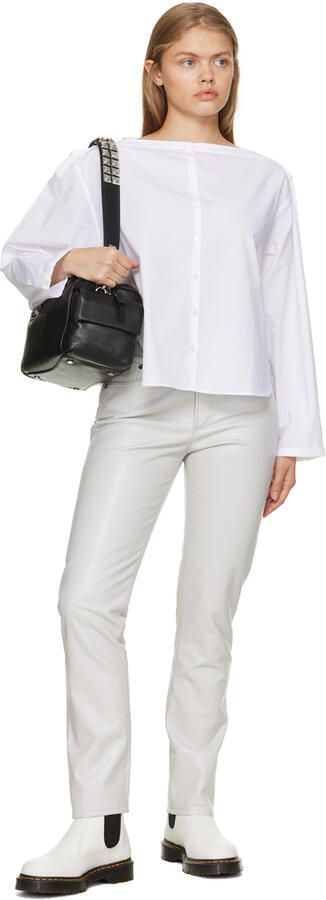 Dr. Martens White 2976 Bex Boots - Picture 4