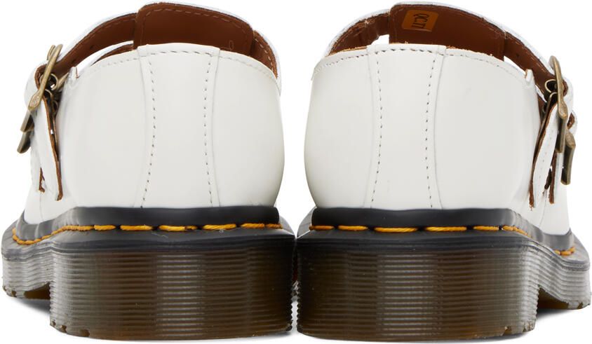 Dr. Martens White Smooth 8065 Mary Jane Oxfords - Picture 1