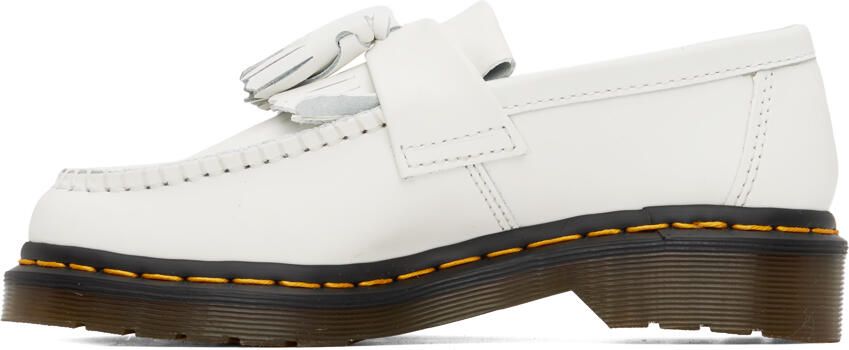 Dr. Martens White Adrian Loafers - Picture 5