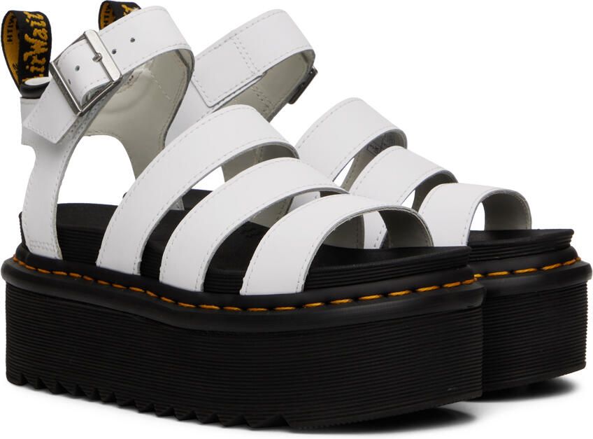 Dr. Martens White Blaire Hydro Sandals - Picture 2