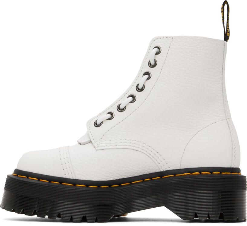 Dr. Martens White Sinclair Ankle Boots - Picture 3