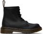 Dr. Martens Kids Black 1460 Softy Big Kids Boots - Thumbnail 1