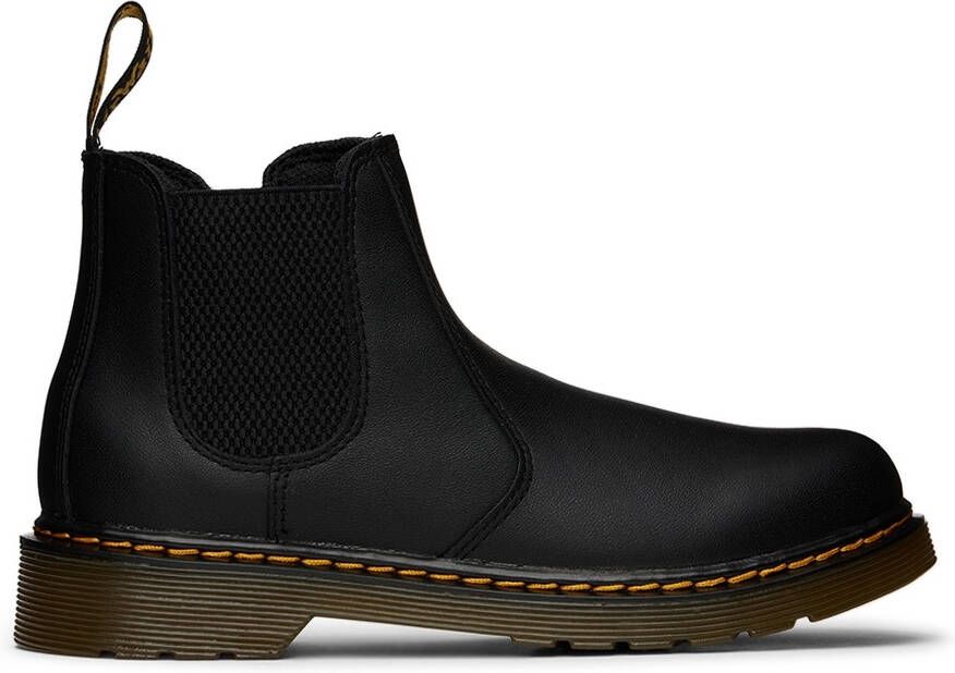 Dr. Martens Kids Black 2976 Big Kids Chelsea Boots