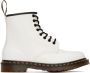Dr. Martens White 1460 Ankle Boots - Thumbnail 1
