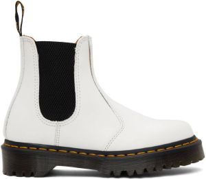Dr. Martens White 2976 Bex Boots