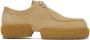 Dries Van Noten Beige Lace-Up Loafers - Thumbnail 1