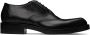 Dries Van Noten Black Topstitched Oxfords - Thumbnail 1