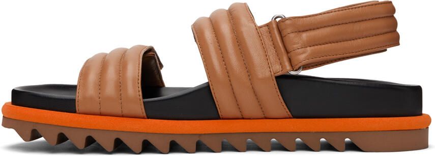 Dries Van Noten Beige Shark Sandals - Picture 3