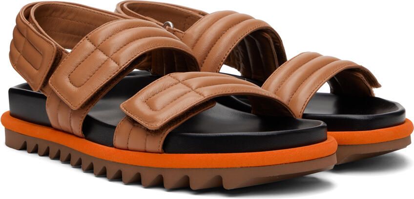 Dries Van Noten Beige Shark Sandals - Picture 2