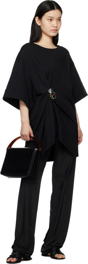 Dries Van Noten Black Hardware Heeled Sandals - Picture 3