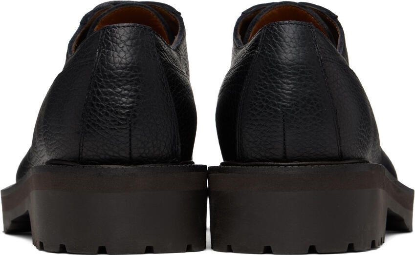 Dries Van Noten Black Leather Derbys