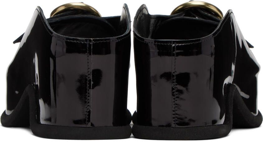 Dries Van Noten Black Platform Clogs
