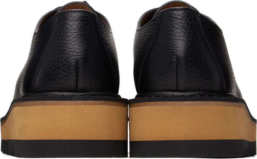 Dries Van Noten Black Platform Derbys