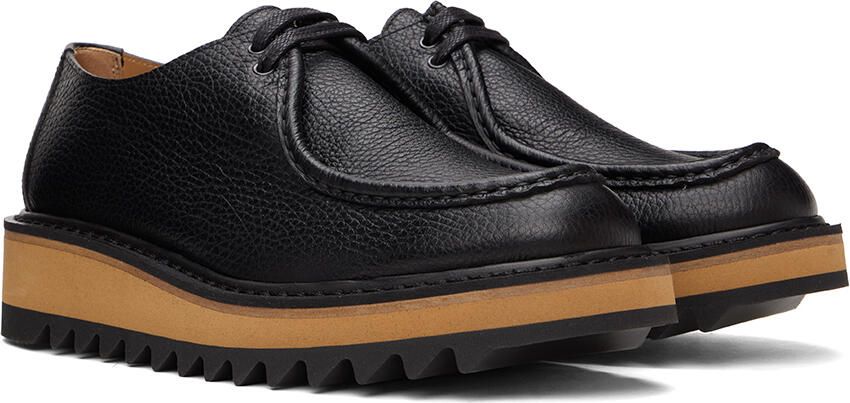 Dries Van Noten Black Platform Derbys - Picture 2