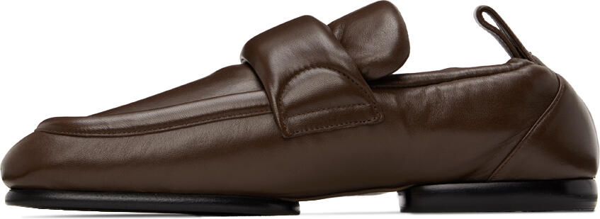 Dries Van Noten Brown Padded Loafers - Picture 3
