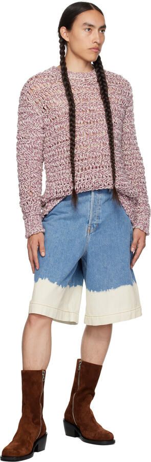 Dries Van Noten Brown Stacked Boots - Picture 4