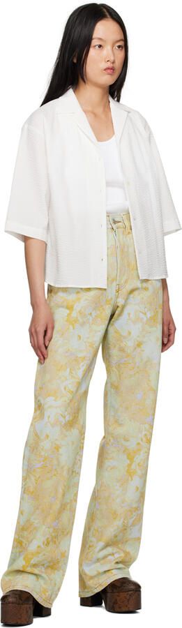 Dries Van Noten SSENSE Exclusive Tan & Black Boots - Picture 4