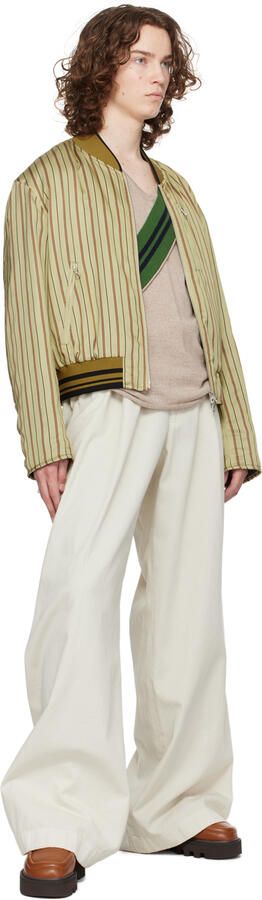 Dries Van Noten Tan Padded Loafers - Picture 4