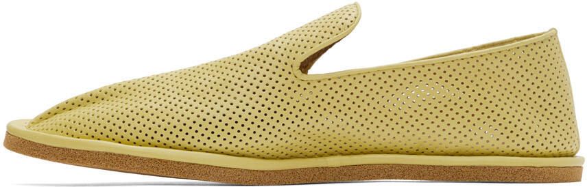 Dries Van Noten Yellow Leather loafers - Picture 4