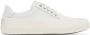 Dries Van Noten White Calfskin Low-Top Sneakers - Thumbnail 1