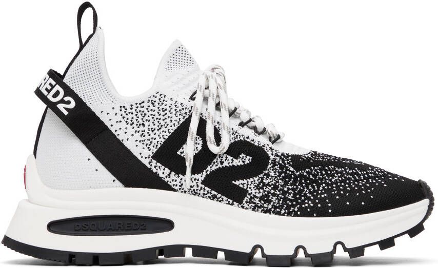 Dsquared2 Black & White Run DS2 Sneakers