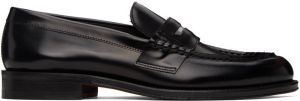 Dsquared2 Black Classic Loafers