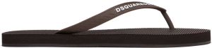 Dsquared2 Brown Foam Flip Flops