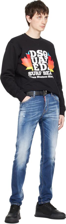 Dsquared2 Black Canadian Sneakers - Picture 4