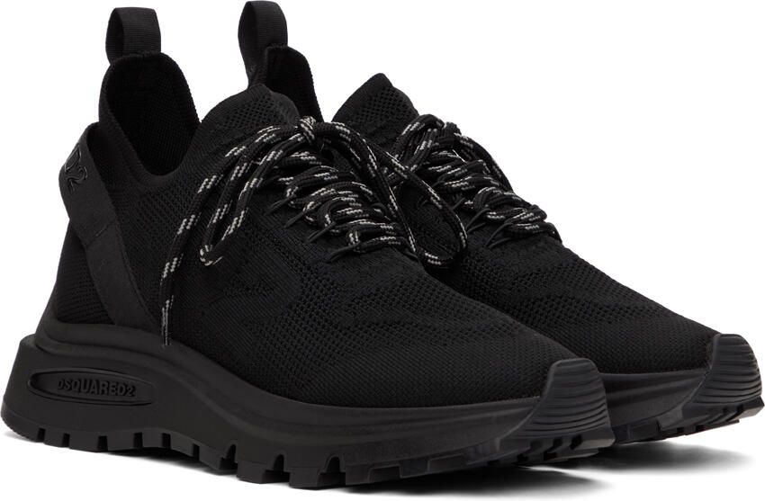 Dsquared2 Black Run DS2 Sneakers - Picture 2