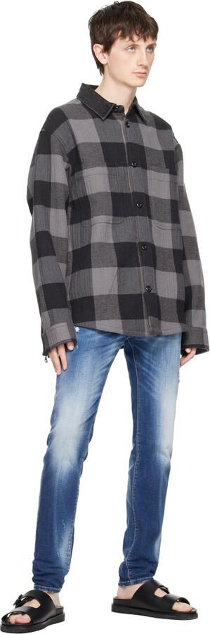 Dsquared2 Black Statement Sandals - Picture 4