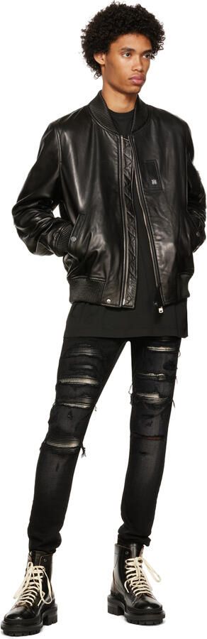 Dsquared2 Black Utility Hiker Boots - Picture 4