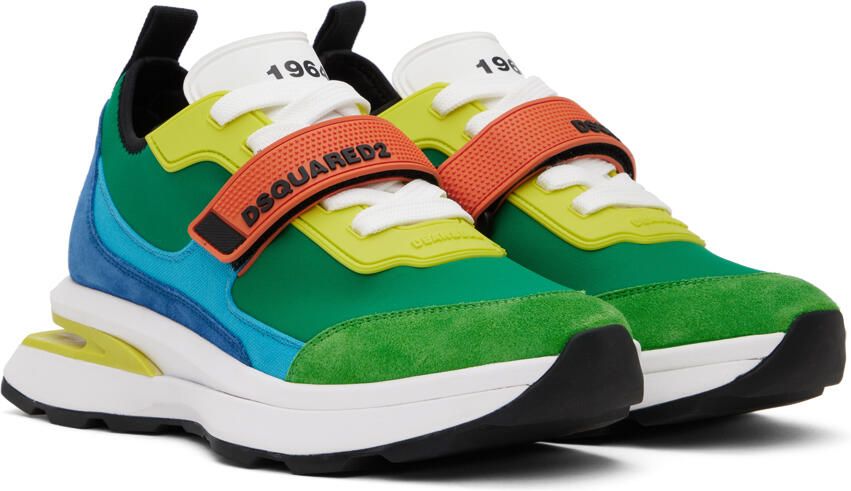 Dsquared2 Multicolor Slash Sneakers - Picture 2