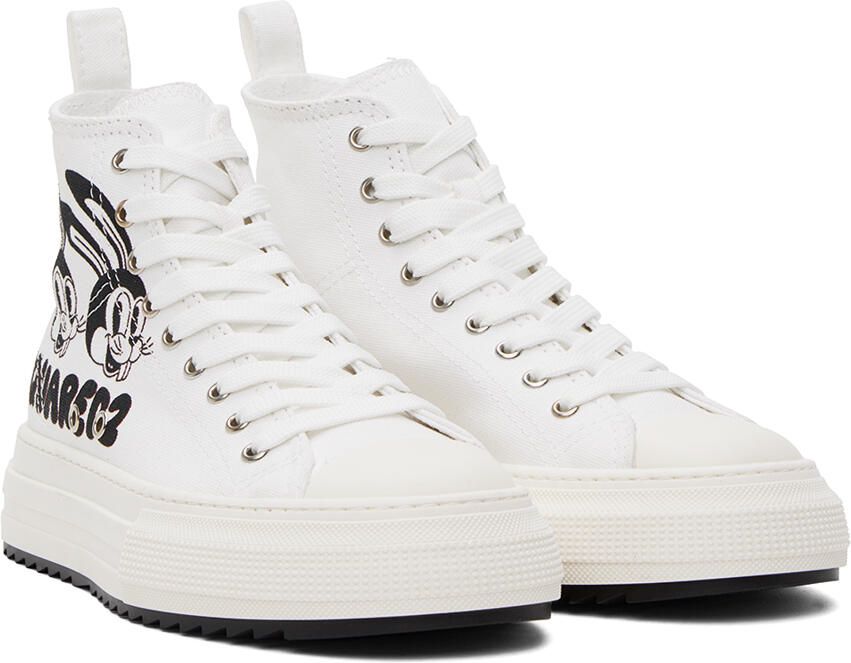 Dsquared2 White Berlin Sneakers - Picture 2