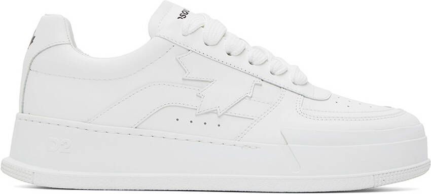 Dsquared2 White Canadian Sneakers