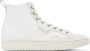 Dunhill White Canvas Court Sneakers - Thumbnail 1