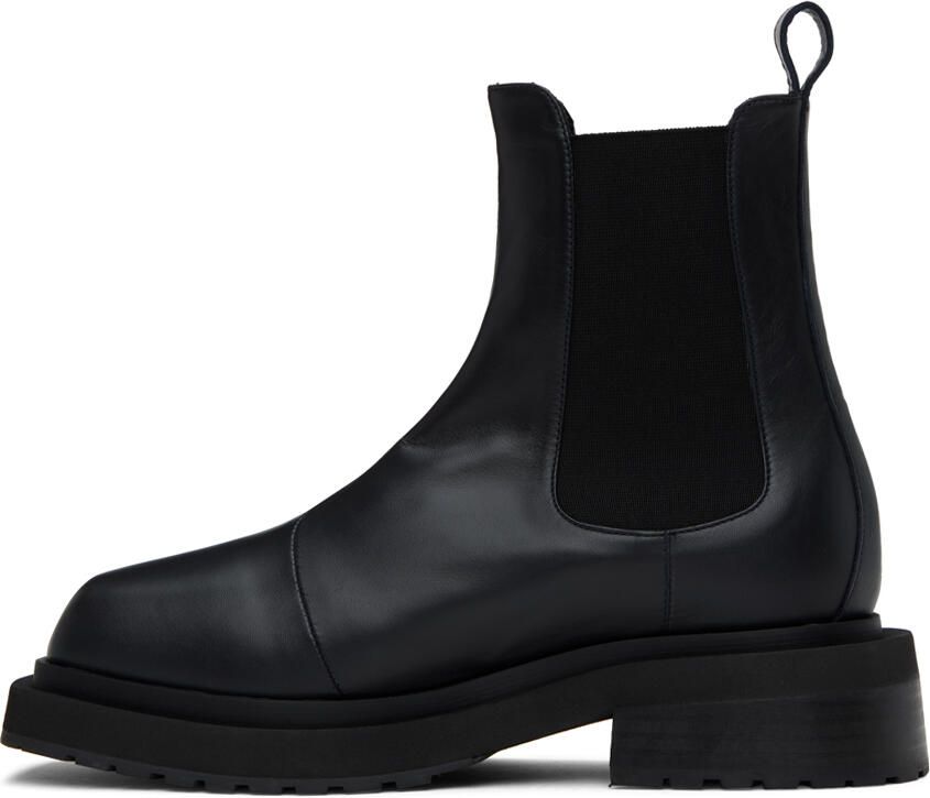 Eckhaus Latta Black Mike Chelsea Boots - Picture 3