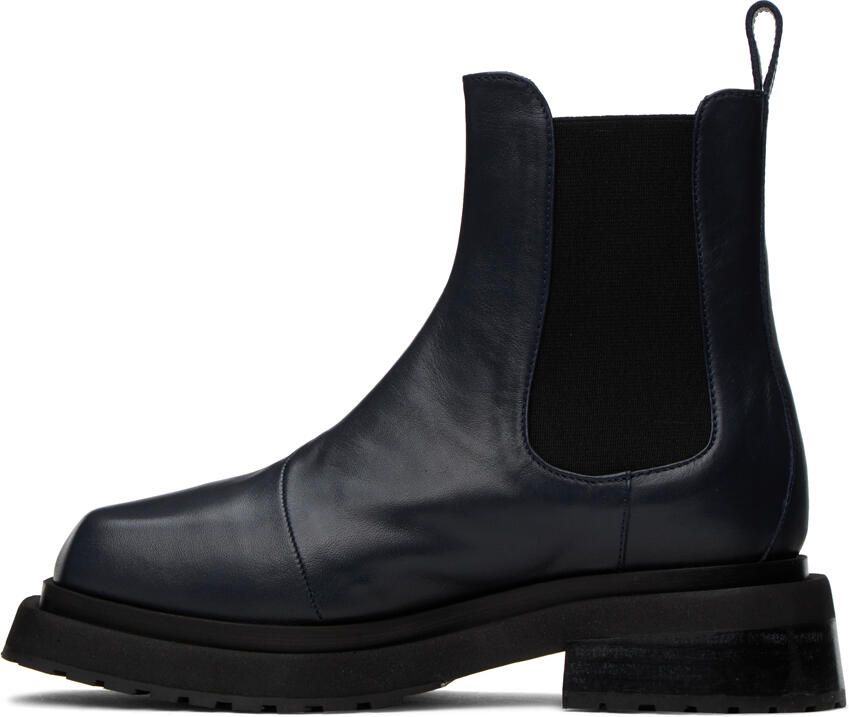 Eckhaus Latta Black Mike Chelsea Boots - Picture 3
