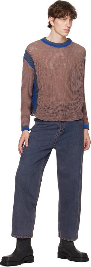 Eckhaus Latta Black Stacked Boots - Picture 4