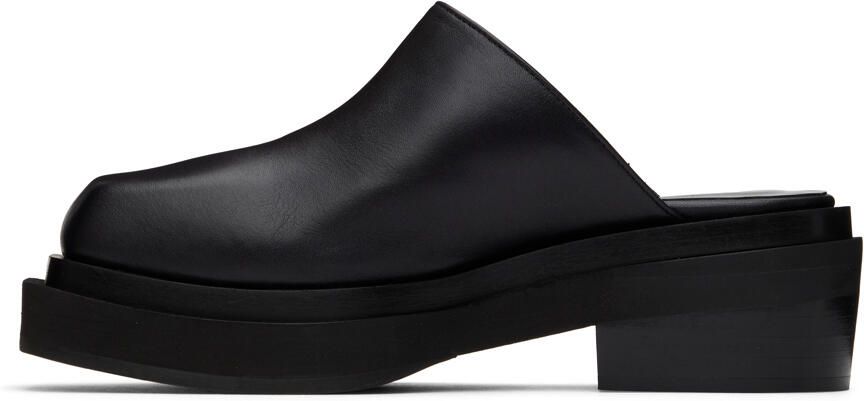 Eckhaus Latta Black Zoe Clogs - Picture 3