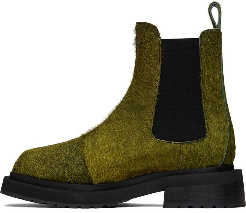 Eckhaus Latta Green Mike Boots - Picture 2