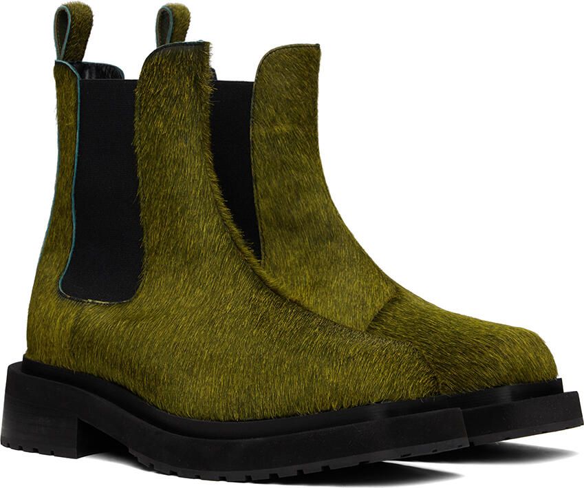 Eckhaus Latta Green Mike Boots - Picture 3