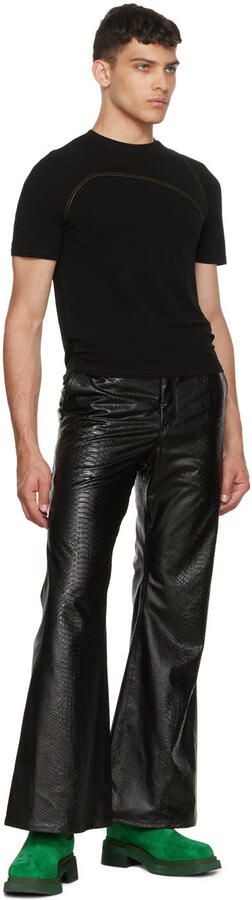 Eckhaus Latta Green Mike Chelsea Boots - Picture 4