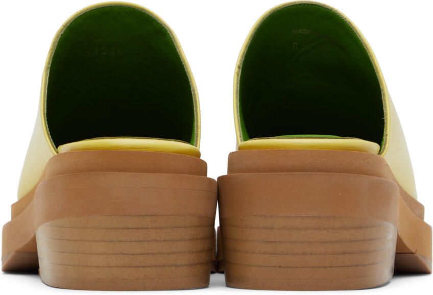 Eckhaus Latta Yellow Zoe Clogs