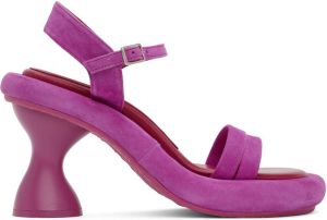 Eckhaus Latta Pink Raft Heeled Sandals