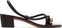 Emme Parsons Black Lena Heeled Sandals - Thumbnail 1