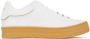 Emporio Armani White Sustainable Sneakers - Thumbnail 1